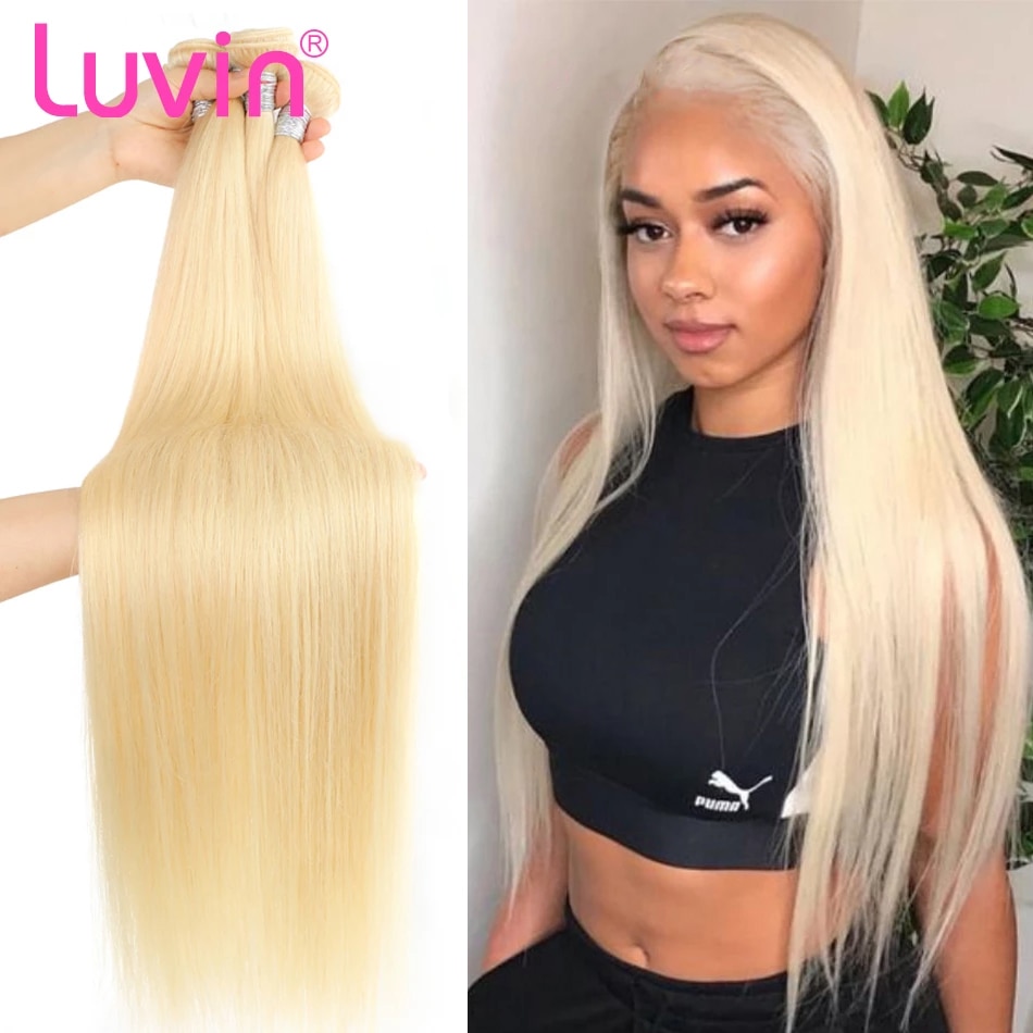 Luvin 613 Blonde 1/3/4    Straight Weave..
